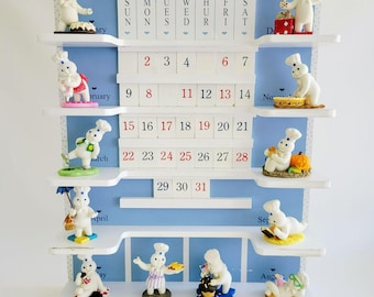 Vintage 1990's Pillsbury Doughboy Plush Stuffed Animal Figurine