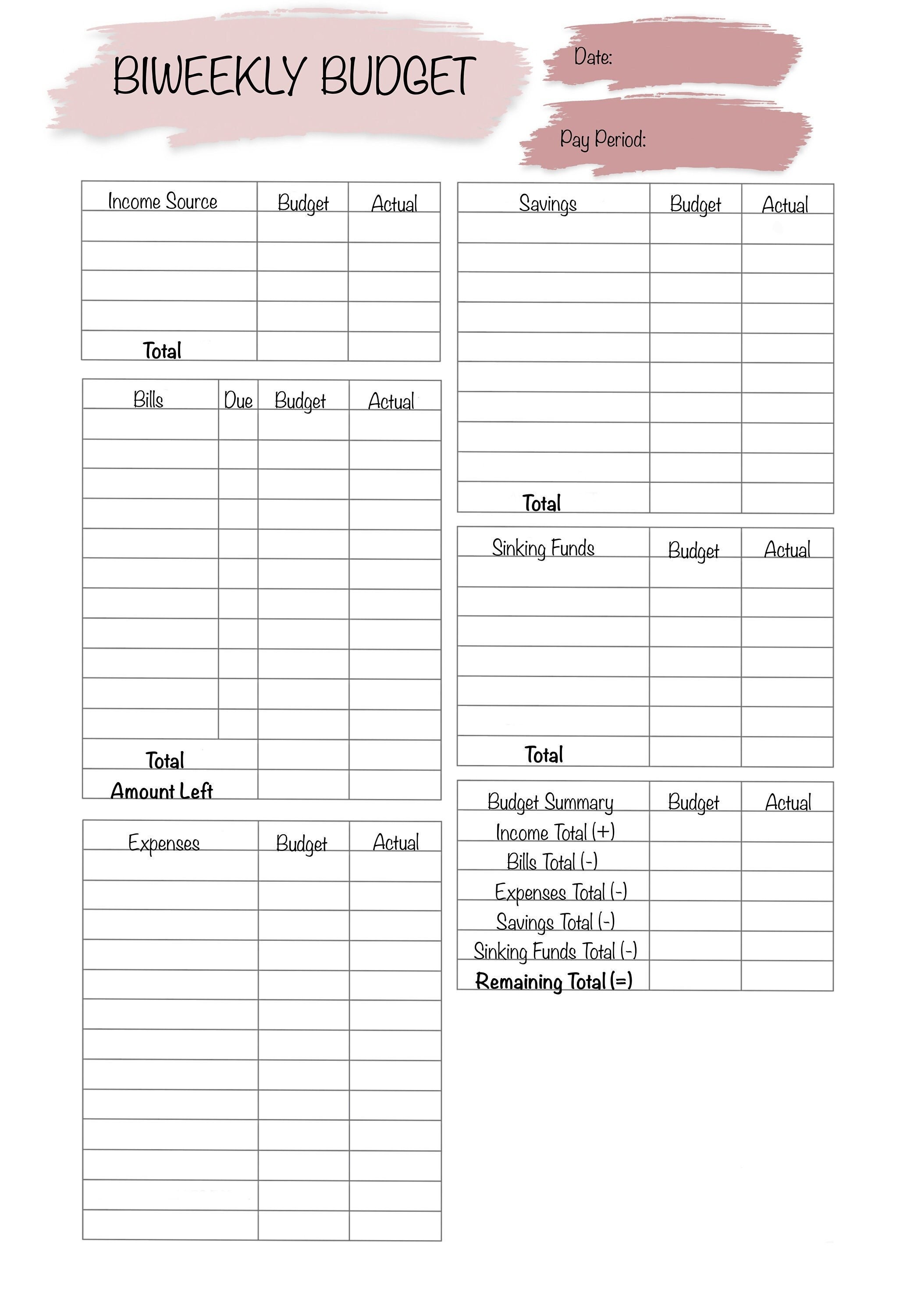Bi Monthly Budget Sheet bi-monthly-budget-sheet