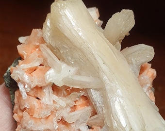 Estilbita en Heulandita naranja