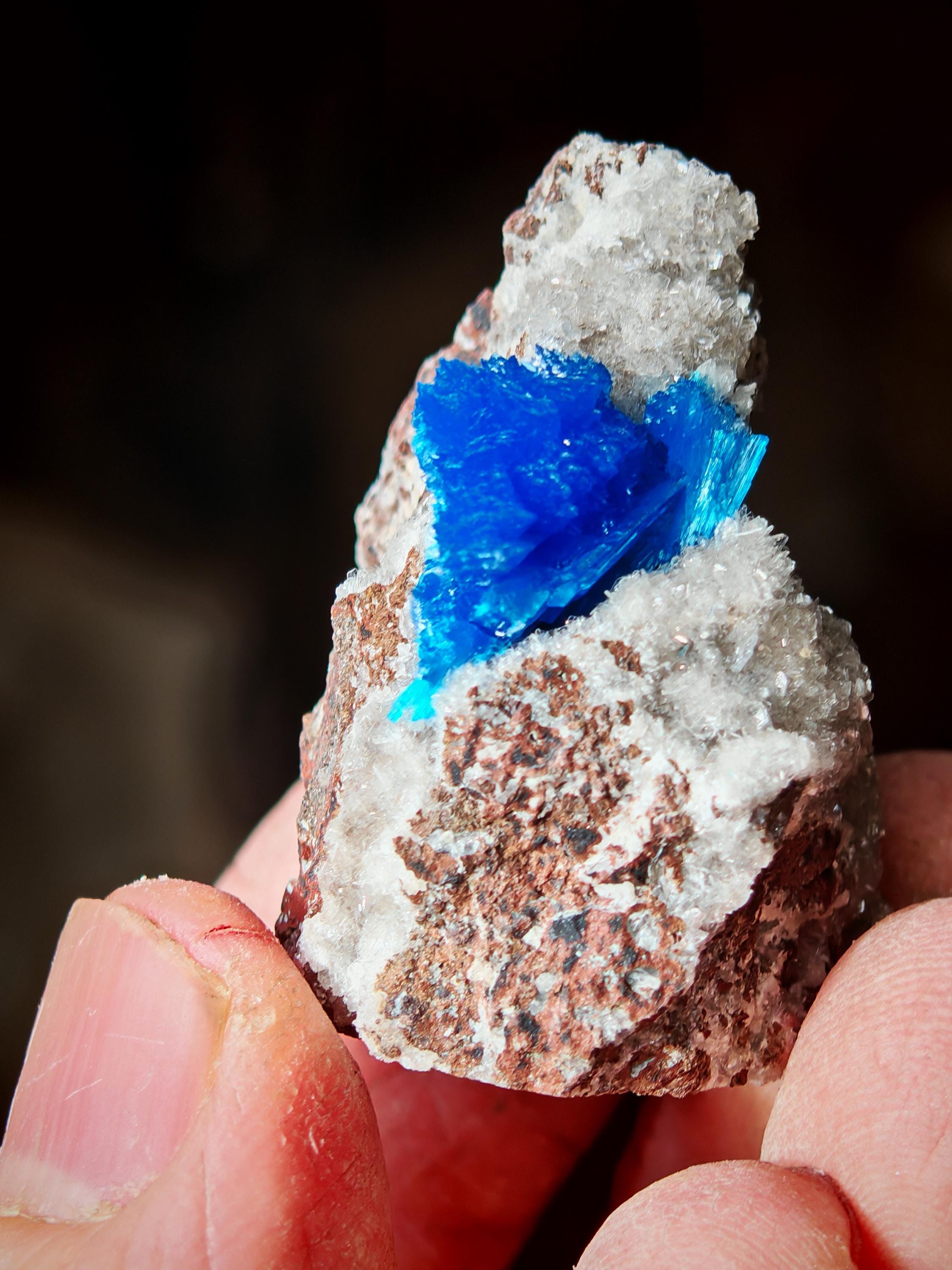 Cavansite on matrix