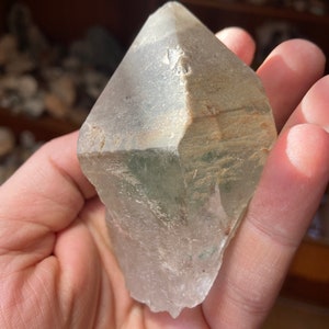 Phantom Himalayan Quartz Point with Chlorite