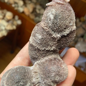 Brown thomsonite ball cluster