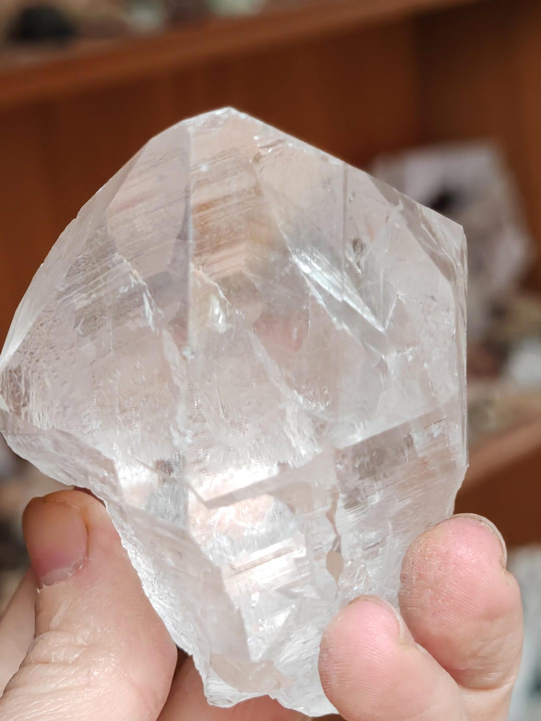 ⭐️上品位 ヒマラヤ産 水晶ポイント 天然石 原石 台座付き 新品 No-BAF ⭐️極上品位 ヒマラヤ産 水晶ポイント 天然石 原石 台座付き新品 No