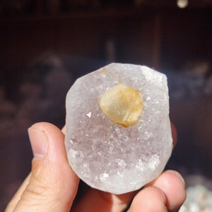 Fluorite Ball in Amethyst