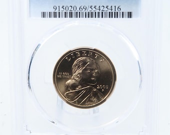 2005-P PCGS SP69 Sacagawea Dollar Satin Finish