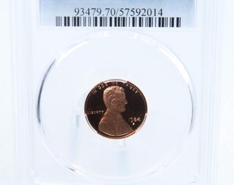 1984-S PCGS PR70DCAM Centavo en memoria de Lincoln, prueba 1C