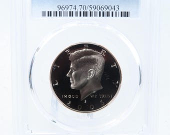 2005-S PCGS PR70DCAM Kennedy Half Dollar Proof 50C