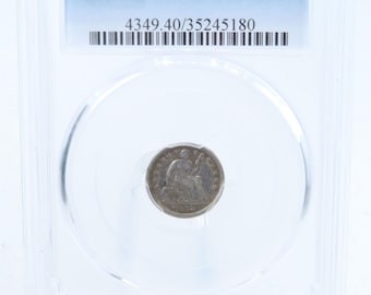 1852-P PCGS XF40 Moneda de medio centavo con libertad sentada H10C