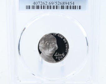 2009-S PCGS PR69DCAM Jefferson Nickel Proof 5C