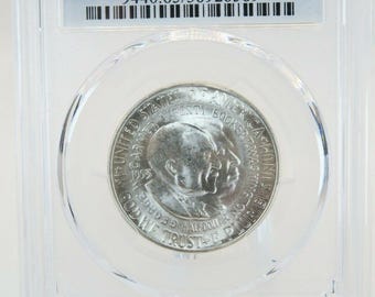 1953-S PCGS MS65 Washington-Carver Silver Commemorative Half Dollar 50C