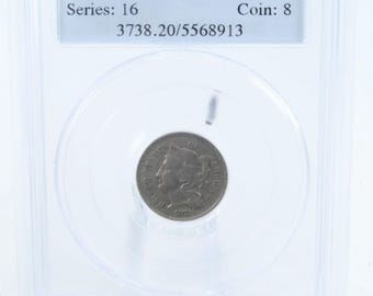 1872-P PCGS VF20 Three (3) Cent Nickel Business Strike 3CN