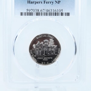 2016-P PCGS MS67 Harpers Ferry NP Quarter Business Strike 25C