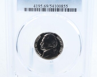 1963-P PCGS PR69 Moneda de níquel Jefferson a prueba de 5C