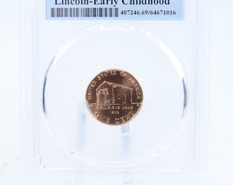 2009-D PCGS SP69RD Lincoln-Early Childhood Satin Finish 1C