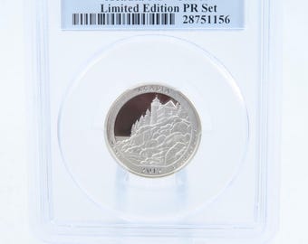 2012-S PCGS PR69DCAM Silver Limited Edition Acadia NP Quarter Proof 25C