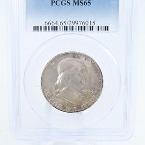 1953-P PCGS MS65 Franklin Half Dollar Business Strike 50C