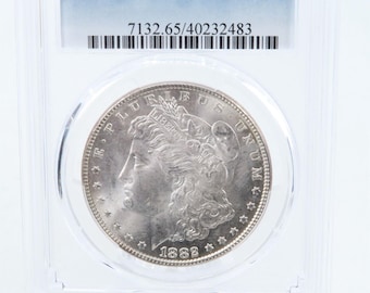 1882-P PCGS MS65 Morgan Dollar Business Strike