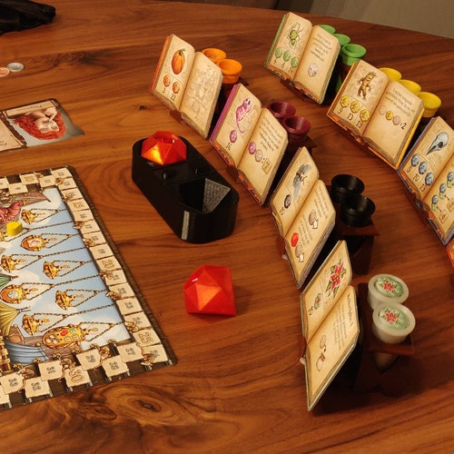Quacks of Quedlinburg Organizer (Base game + Herb Witches + Alchemists compatible)