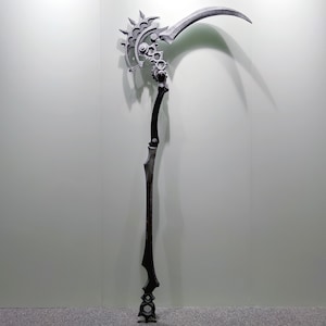 Final Fantasy XIV FF14 A Realm Reborn FF14 Blackbosom Reaper Props Cosplay Replica Sickle