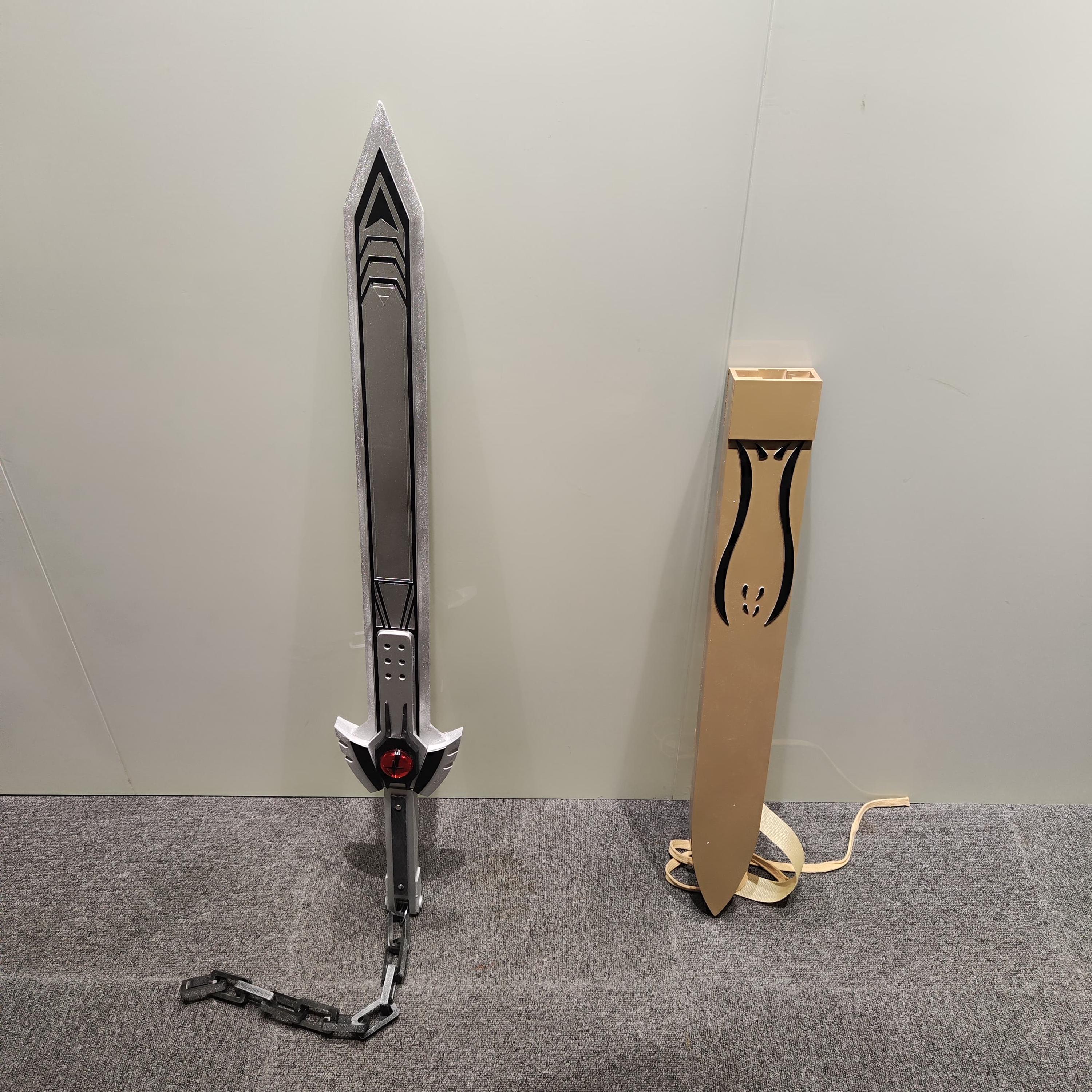 アカメが斬る タツミ・インクルシオ 封印の剣 コスプレ小道具 レプリカ
