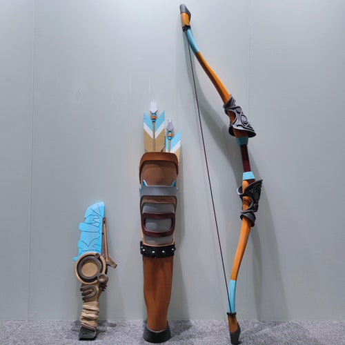 The Legend of Zelda Link Bow and Arrows Cosplay Props Replica Etsy