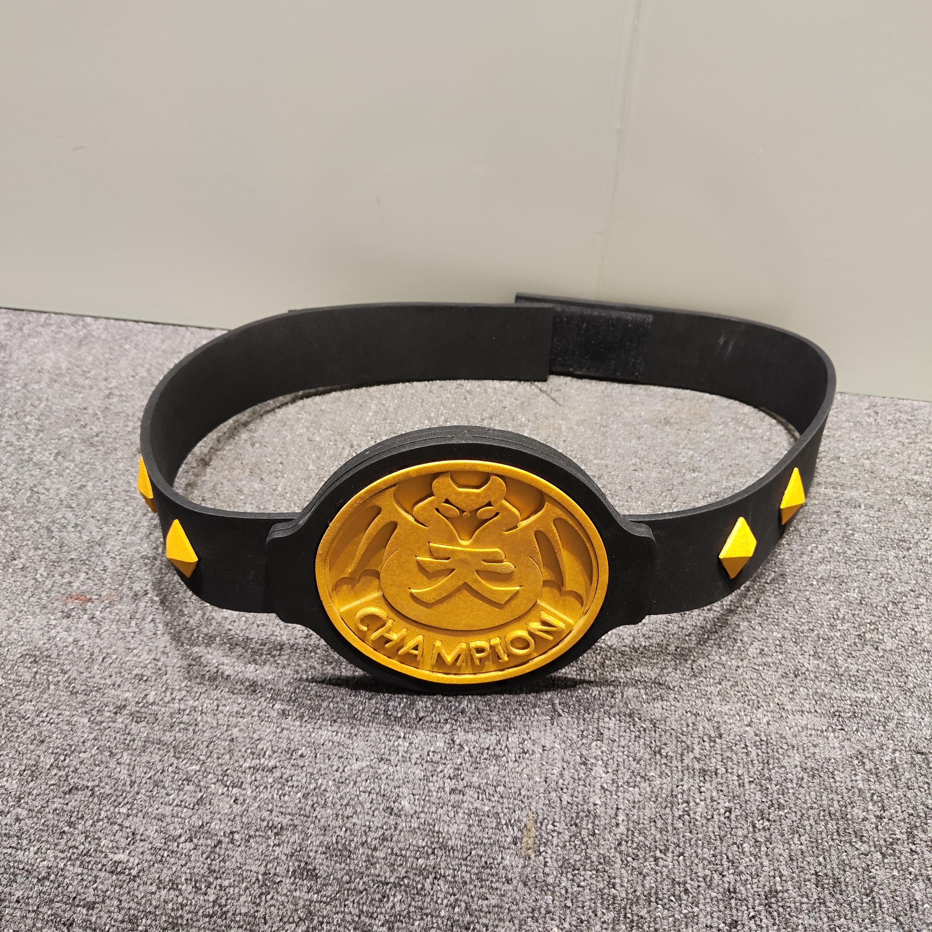 Mr. Satan Hercule Belt Cosplay Props - Etsy