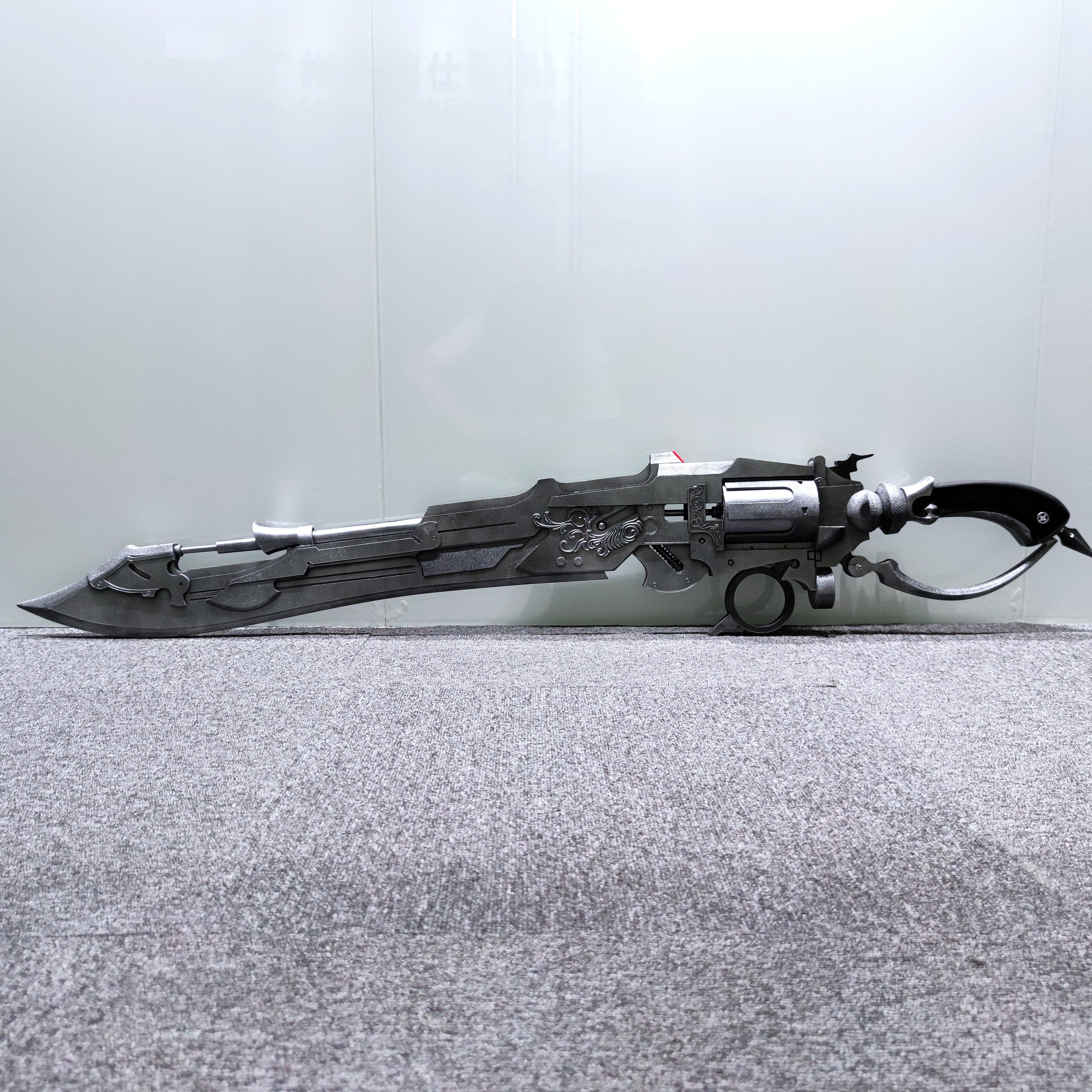 Final Fantasy XIV FF14 Thancred Waters Prop Cosplay Replica Gunblade