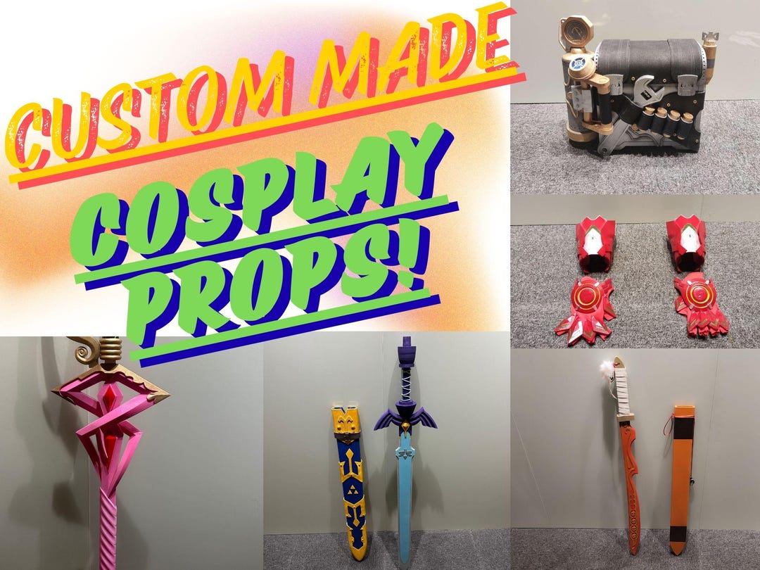 Custom Cosplay Prop Handmade Replica Prop Commission - Etsy
