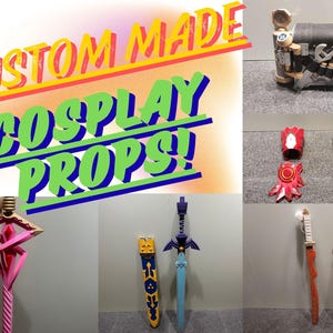 Aangepaste cosplay prop handgemaakte replica prop commissie