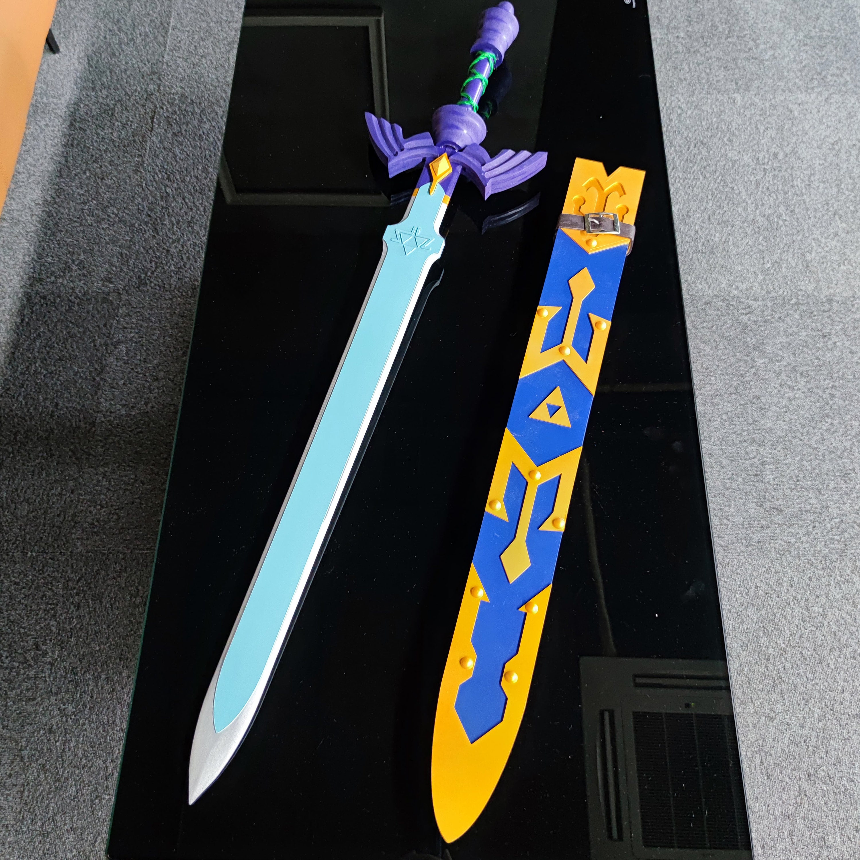 Self] I made a Master Sword from Breath of the Wild for a comission and I  think it turned out great! : r/cosplay