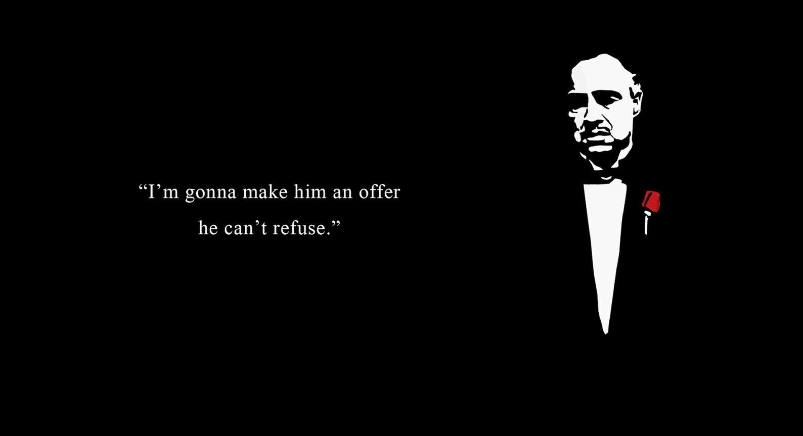The Godfather I'm gonna make him an offer he | Etsy