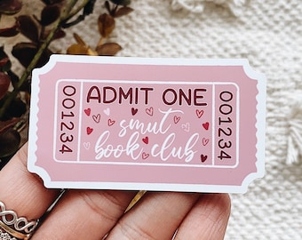Smut Book Club Sticker