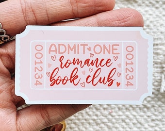 Romance Book Club Sticker