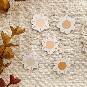 Tiny Sun telefoonstickerpakket | Ministickers | Stickers kleine zon