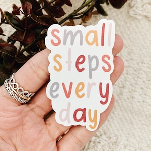 Small Steps Everyday Sticker