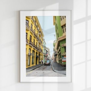 San Juan Puerto Rico, Travel Photography, Downloadable art, Wall art, Digital Download