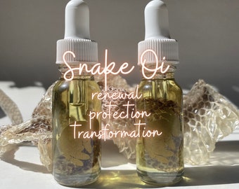 Snake Oil Hoodoo Conjure Anointing Renewal Protection Serpent