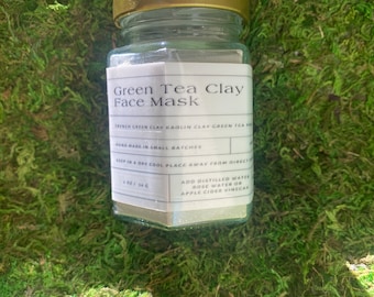 Green Clay Mask Glowing Skin Spa Gifts