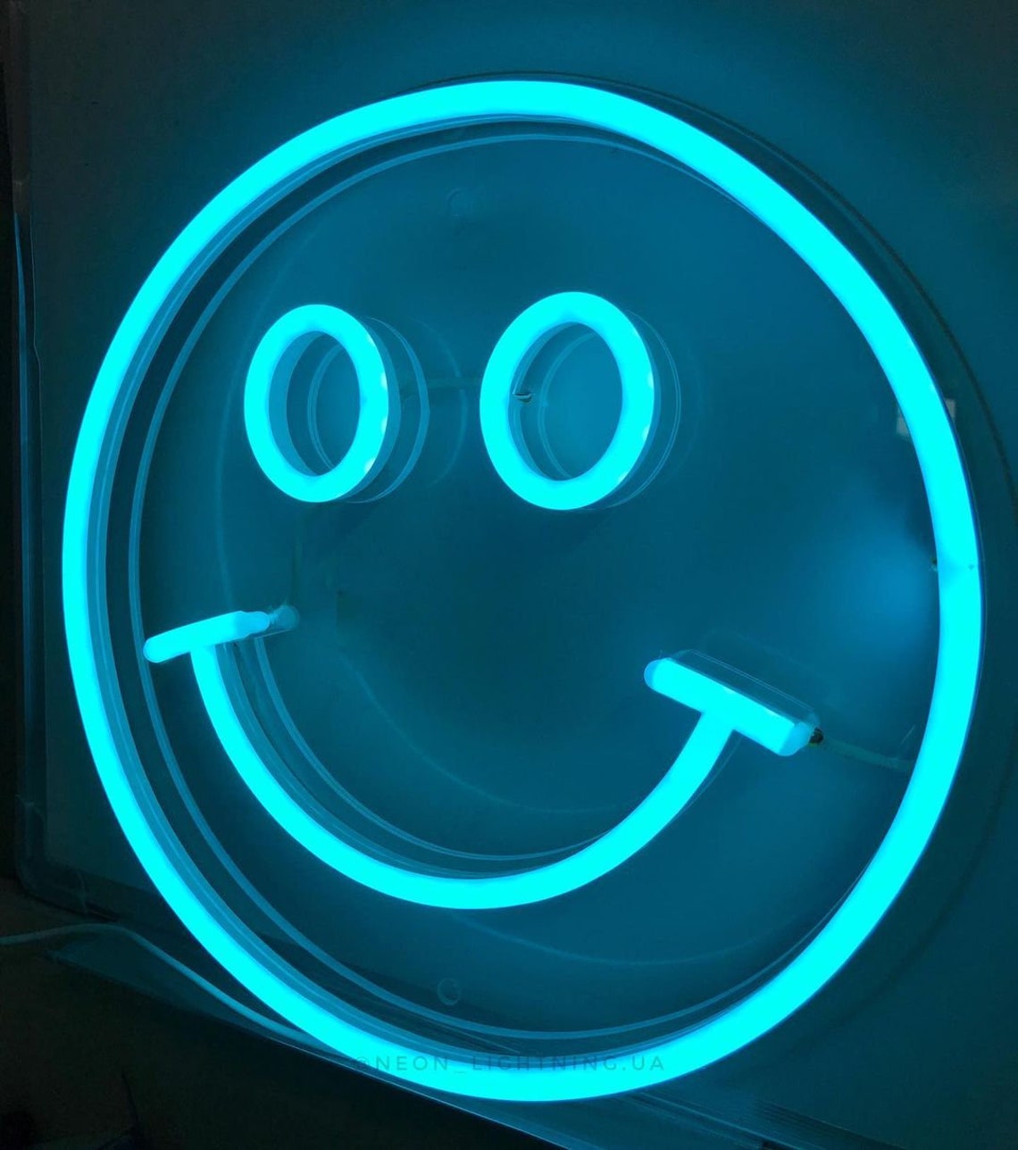 Smiley Face Neon Sign Neon Sign Smile Neon Night Light - Etsy UK