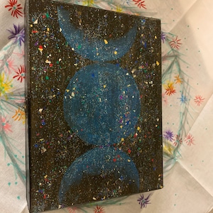 Blaue Monddose