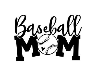 Download Baseball Mom Svg Etsy