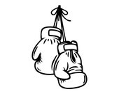 Boxing gloves svg, boxing svg, silhouette cut file, sport svg, boxing, png