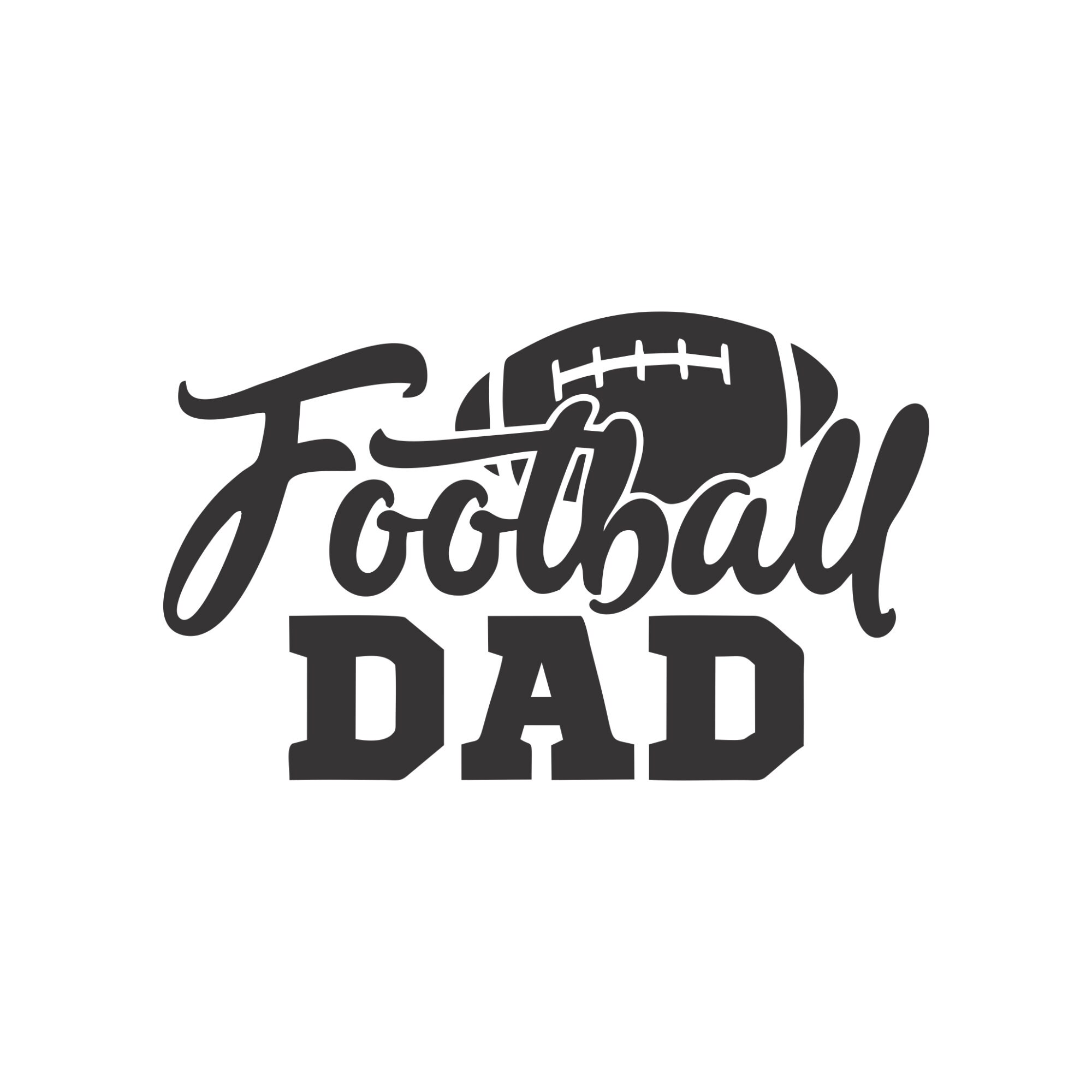 Football dad svg dad svg father’s day svg football | Etsy