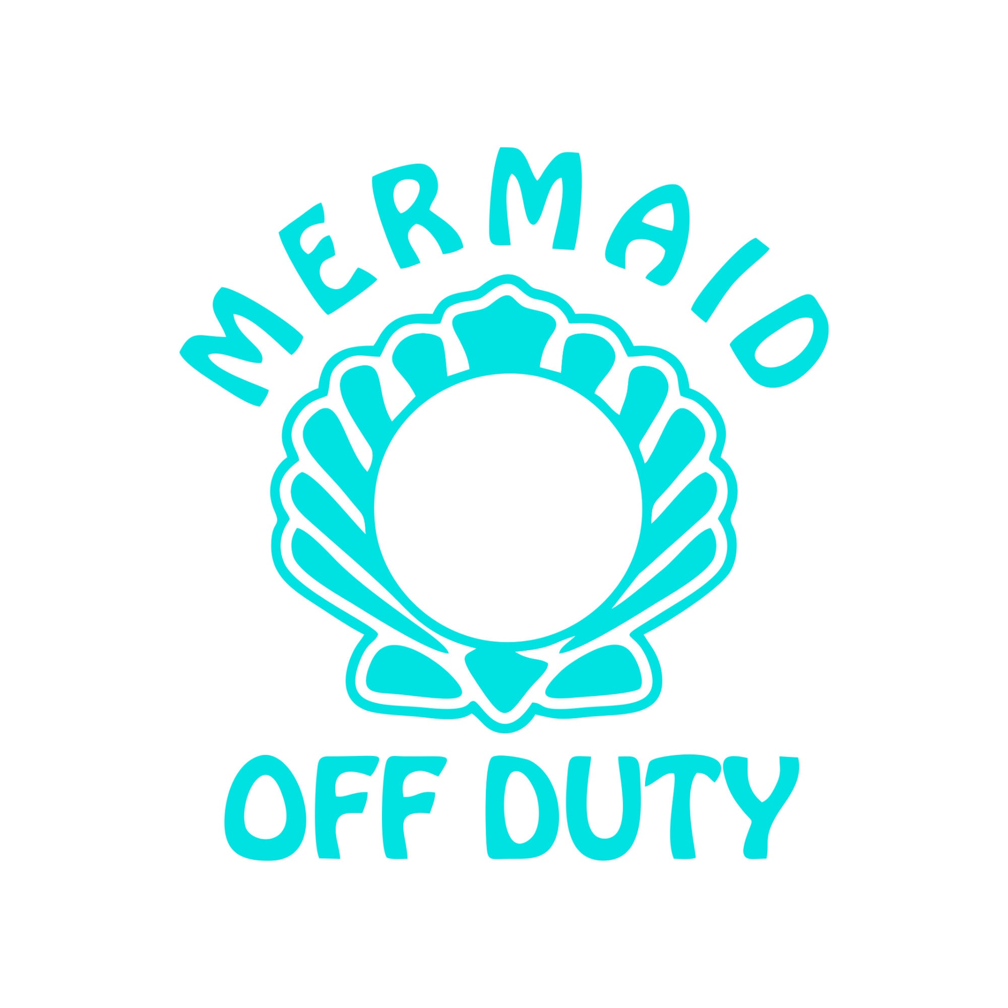 Download Mermaid off duty frame svg mermaid svg beach svg little | Etsy