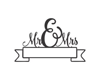 Wedding svg, mr and mrs svg, bride svg, marriage svg, just married svg, groom svg, bride and groom svg