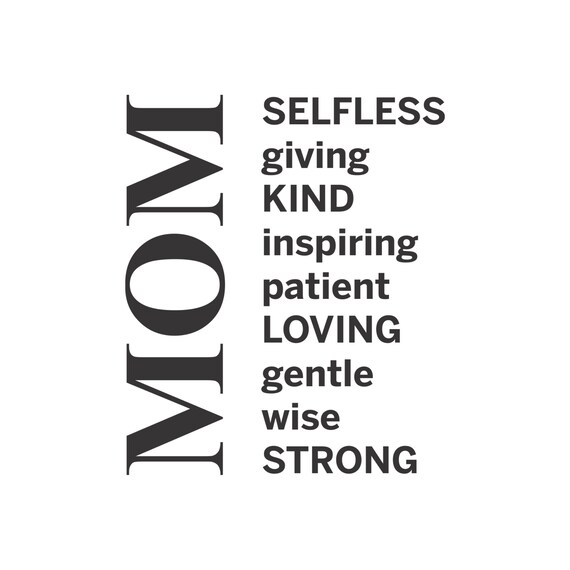Mother’s Day Svg Mom Svg Mom Quote Svg Mom Poem Svg - Etsy