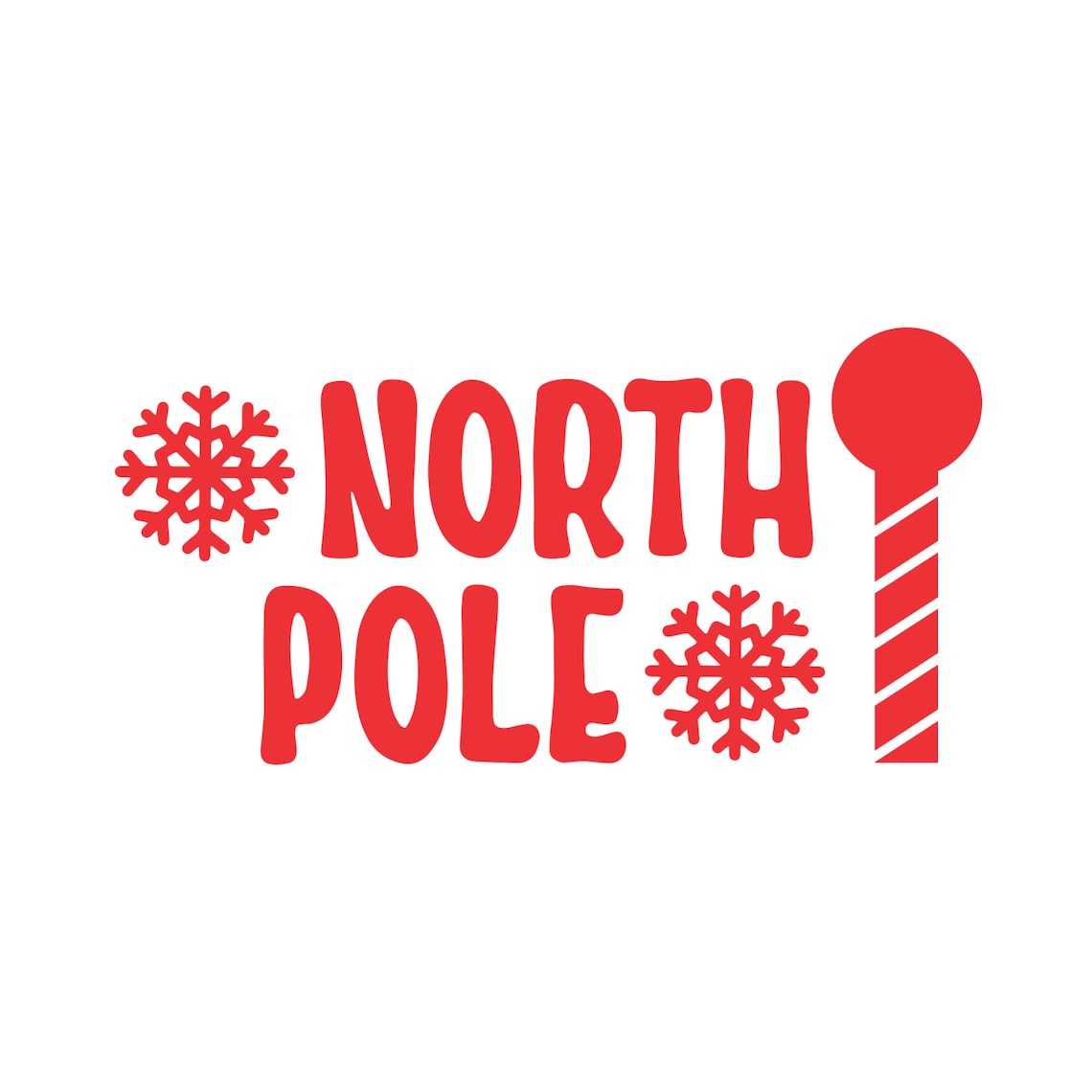 North Pole SVG / North Pole PNG / North Pole - Etsy