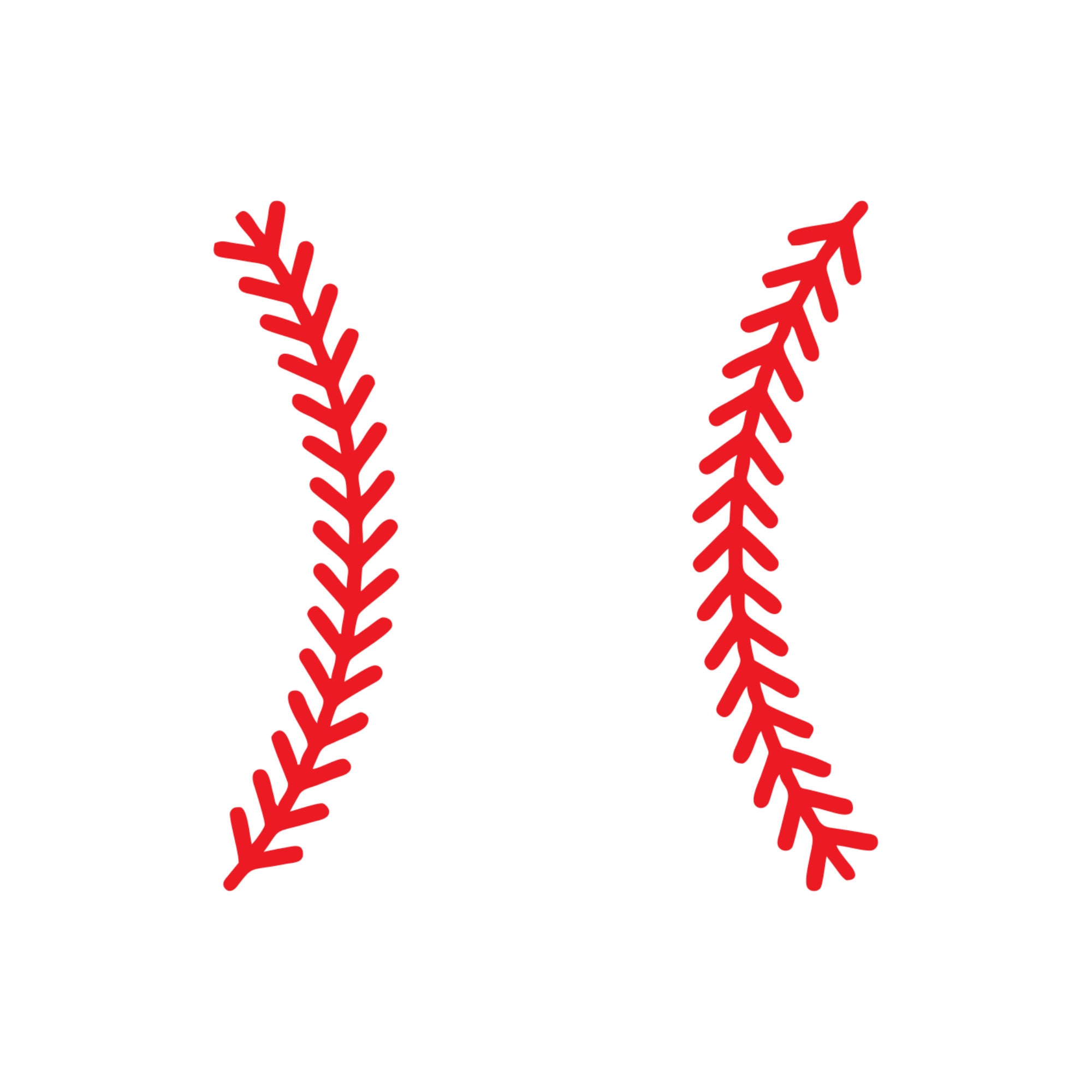Baseball Laces Vector - Etsy, image size:2000x2000