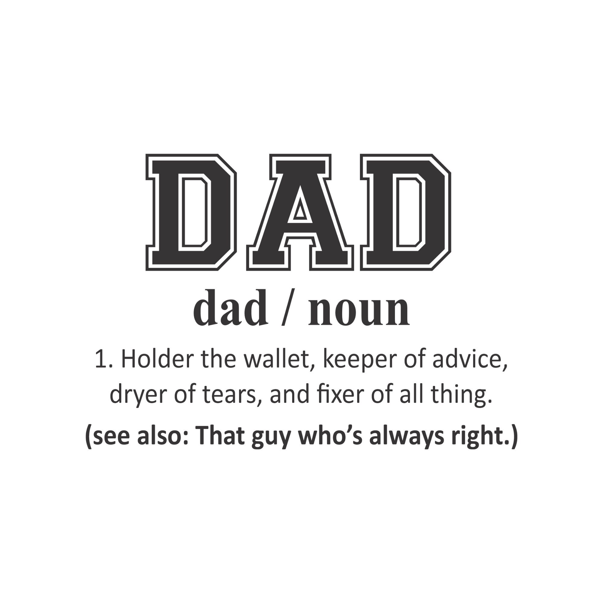 Papá svg día del padre svg descarga digital papá clipart | Etsy México