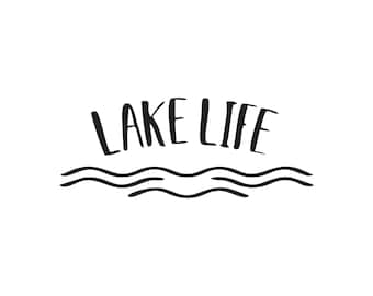 Lake Life svg, lake svg, life svg, summer svg, lake clipart, svg, png, clipart, digital download